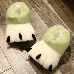 Apparel Kawaii Fluffy Paw Slippers