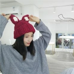 Apparel Kawaii Fox Ear Beanie Hat