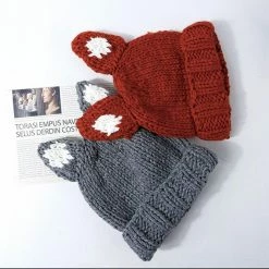 Apparel Kawaii Fox Ear Beanie Hat