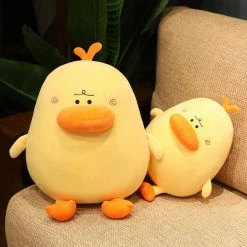 Soft Toy Kawaii Friendly Shocked Ducks