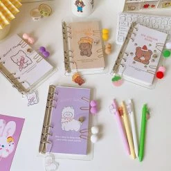 Accessories Stationery Kawaii Animals Daily Journal Set