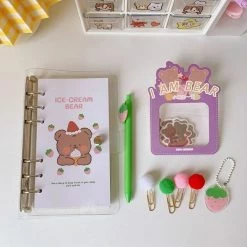 Accessories Stationery Kawaii Animals Daily Journal Set