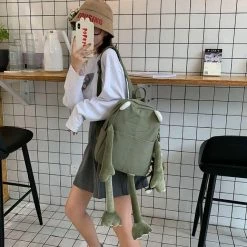 Apparel Kawaii Frog Backpack