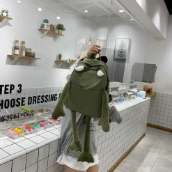 Apparel Kawaii Frog Backpack