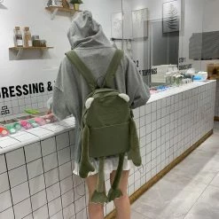 Apparel Kawaii Frog Backpack