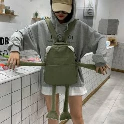 Apparel Kawaii Frog Backpack