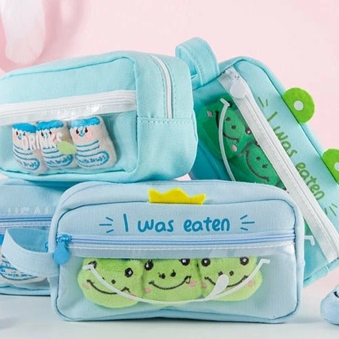 Accessories Kawaii Frog & Yakult Mini Plush Pencil Case Sea Animals 18 Accessories Kawaii Frog & Yakult Mini Plush Pencil Case Sea Animals