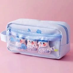 Accessories Kawaii Frog & Yakult Mini Plush Pencil Case Sea Animals 25 Accessories Kawaii Frog & Yakult Mini Plush Pencil Case Sea Animals