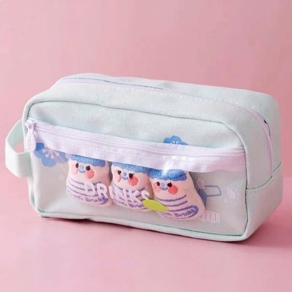 Accessories Kawaii Frog & Yakult Mini Plush Pencil Case Sea Animals 10 Accessories Kawaii Frog & Yakult Mini Plush Pencil Case Sea Animals