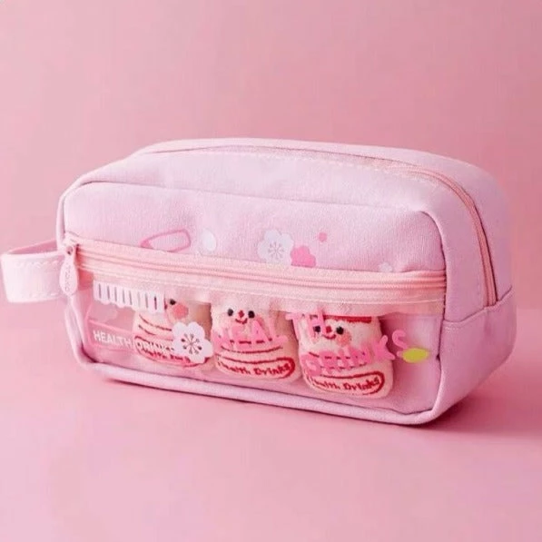 Accessories Kawaii Frog & Yakult Mini Plush Pencil Case Sea Animals 8 Accessories Kawaii Frog & Yakult Mini Plush Pencil Case Sea Animals