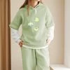 Apparel Kawaii Frogs Half-Sleeve Hoodie Sea Animals
