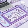 Home Decor Kawaii Gamer Bunny Corgi Large Mouse Pad With Ears Collection