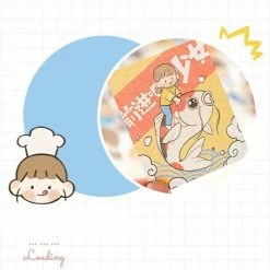 Accessories Kawaii Girl Adventures Stickers Set