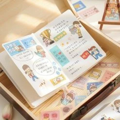 Accessories Kawaii Girl Adventures Stickers Set