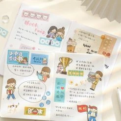 Accessories Kawaii Girl Adventures Stickers Set