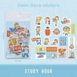 Accessories Kawaii Girl Adventures Stickers Set
