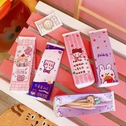 Accessories Kawaii Girl And Friends Milk Carton Pencil Case Stationery 18 Accessories Kawaii Girl And Friends Milk Carton Pencil Case Stationery