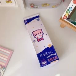 Accessories Kawaii Girl And Friends Milk Carton Pencil Case Stationery
