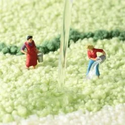 Home Decor Kawaii Green Smiling Frog Bathroom Mat