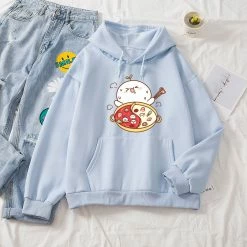 Apparel Kawaii Hot Pot Part-Cotton Hoodie