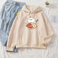 Apparel Kawaii Hot Pot Part-Cotton Hoodie