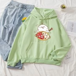 Apparel Kawaii Hot Pot Part-Cotton Hoodie