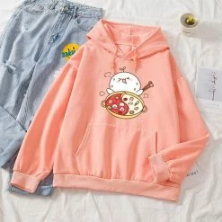 Apparel Kawaii Hot Pot Part-Cotton Hoodie