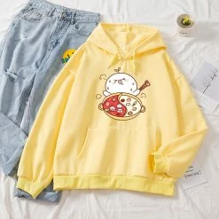 Apparel Kawaii Hot Pot Part-Cotton Hoodie