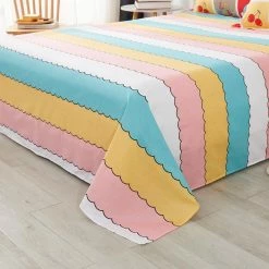 Home Decor Kawaii Illustration Checked Supreme Bedding Set