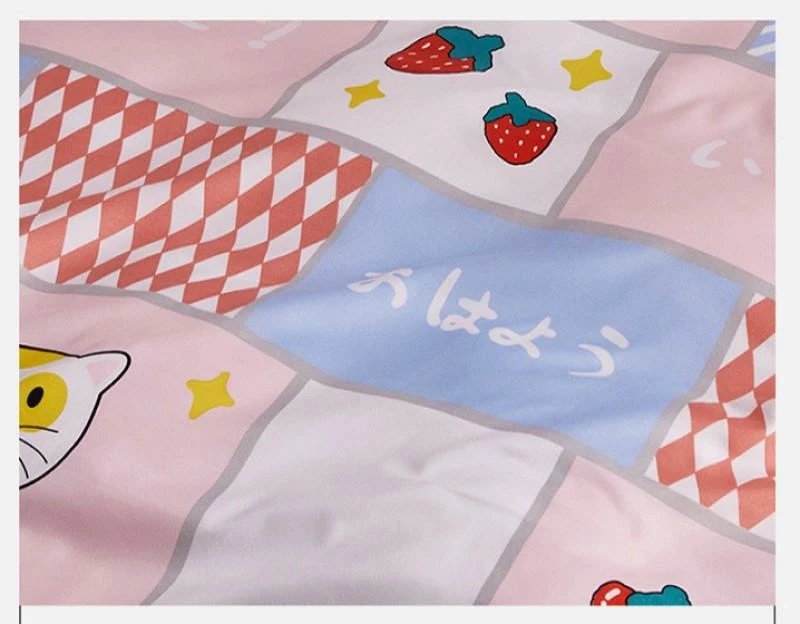 Home Decor Home & Pets Kawaii Japanese Party Cute Cat Bedding Set 4 Home Decor Home & Pets Kawaii Japanese Party Cute Cat Bedding Set