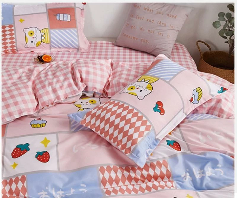 Home Decor Home & Pets Kawaii Japanese Party Cute Cat Bedding Set 5 Home Decor Home & Pets Kawaii Japanese Party Cute Cat Bedding Set