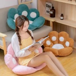 Home Decor Kawaii Kitten Paw Cushions