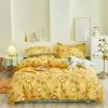 Home Decor Kawaii Little Chicks And Rhino Themed Printed Bedding Set Home & Pets