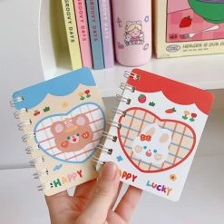 Accessories Kawaii Lucky Friends Pocket Notebook Stationery