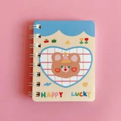 Accessories Kawaii Lucky Friends Pocket Notebook Stationery