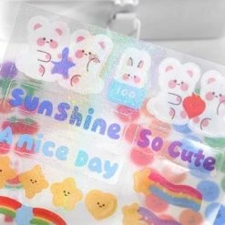 Accessories Kawaii Nature Animals Stickers Set 56 Accessories Kawaii Nature Animals Stickers Set