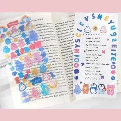Accessories Kawaii Nature Animals Stickers Set 53 Accessories Kawaii Nature Animals Stickers Set