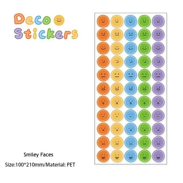 Accessories Kawaii Nature Animals Stickers Set 11 Accessories Kawaii Nature Animals Stickers Set