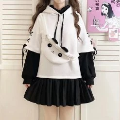 Apparel Kawaii Panda Hoodie