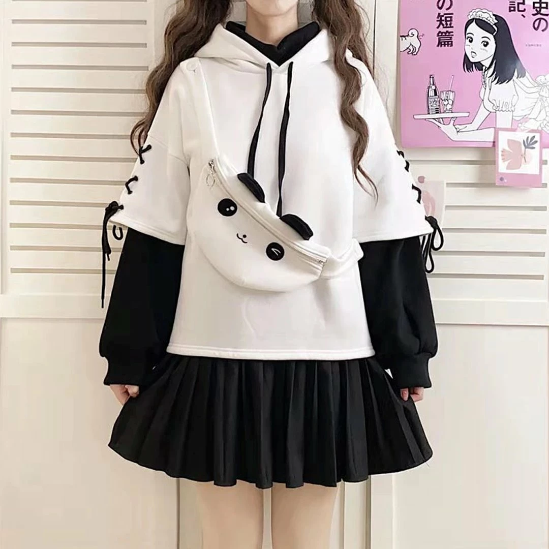Apparel Kawaii Panda Hoodie 4 Apparel Kawaii Panda Hoodie