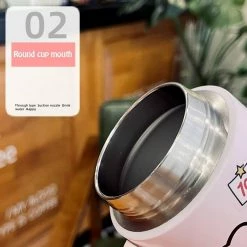 Home Decor Sea Animals Kawaii Pastel Animals Flask With Strap 32 Home Decor Sea Animals Kawaii Pastel Animals Flask With Strap