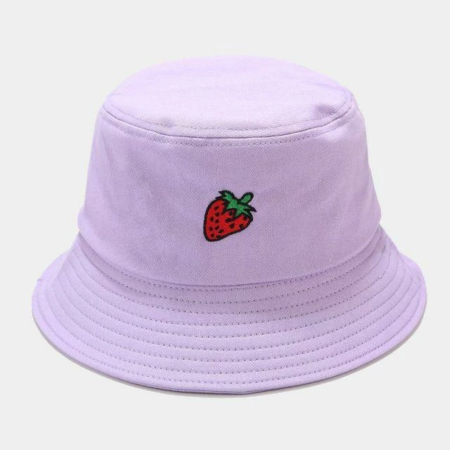 Apparel Kawaii Pastel Fruit Bucket Hat 18 Apparel Kawaii Pastel Fruit Bucket Hat