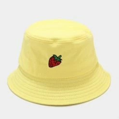 Apparel Kawaii Pastel Fruit Bucket Hat 41 Apparel Kawaii Pastel Fruit Bucket Hat