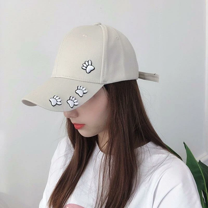 Apparel Kawaii Paw Cap Hat 11 Apparel Kawaii Paw Cap Hat