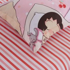 Home Decor Home & Pets Kawaii Pink Sleeping Girl Bedding Set 17 Home Decor Home & Pets Kawaii Pink Sleeping Girl Bedding Set