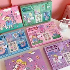 Kawaiies Sales 22 Accessories Kawaii Princess Travelling Journal Set