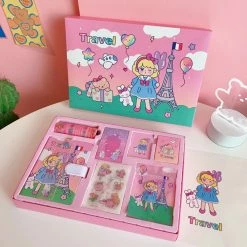 Accessories Kawaii Princess Travelling Journal Set
