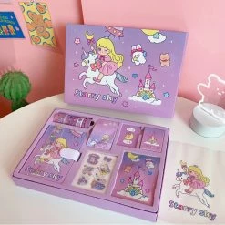 Accessories Kawaii Princess Travelling Journal Set