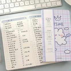 Accessories Kawaii Rabbit Angel Daily Planner Stationery