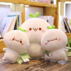 Soft Toy Kawaii Radish Family